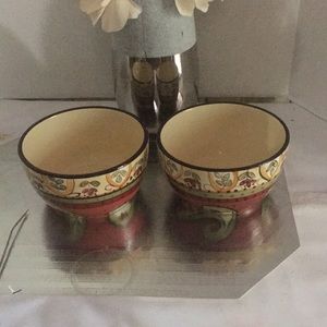 Two large cereal/ Soup bowls